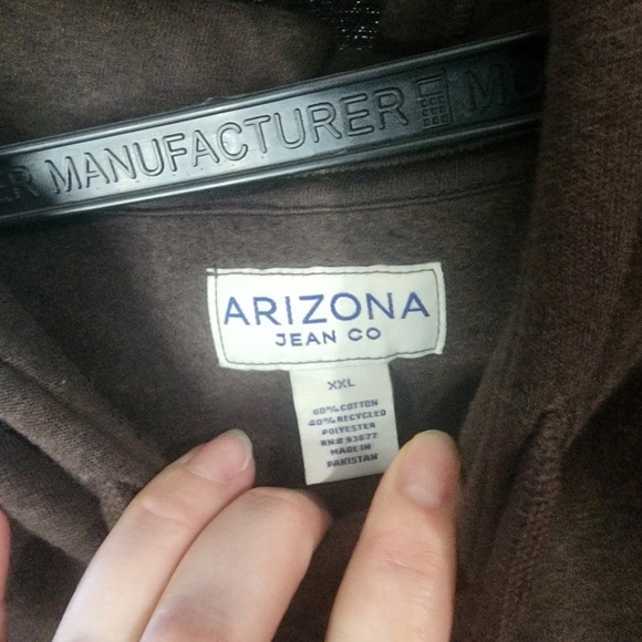 🍁NWOT ARIZONA JEAN Co hoodie xxl - Picture 3 of 4